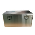 Custom SUS304 stainless steel drop down door underbody truck tool boxes with tool box mounting brackets